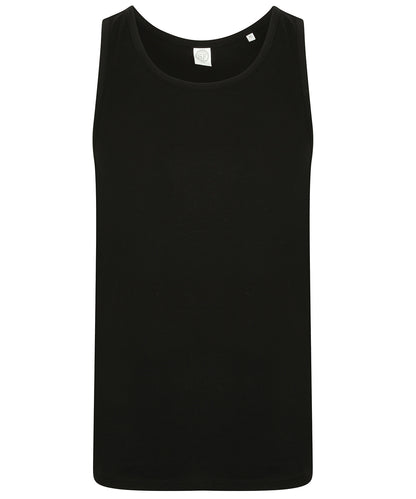 SF SF123 Feel good stretch vest in Black