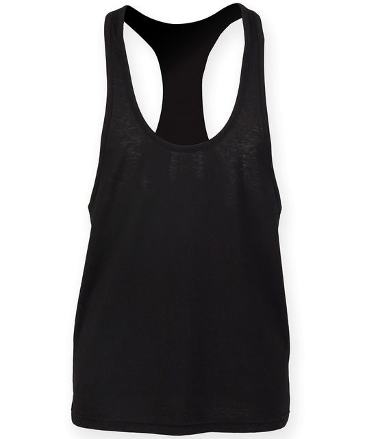 SF SF236 Muscle vest in Black