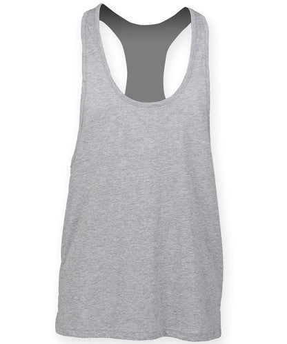 SF SF236 Muscle vest in Heather Grey