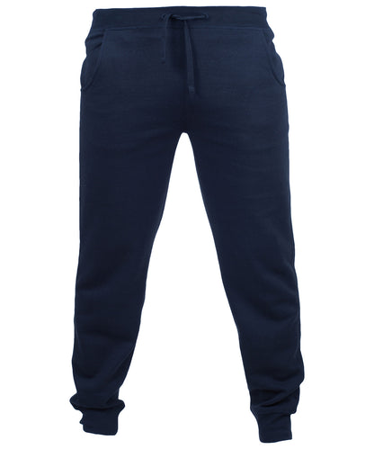 SF SF425 Slim cuffed joggers in Navy