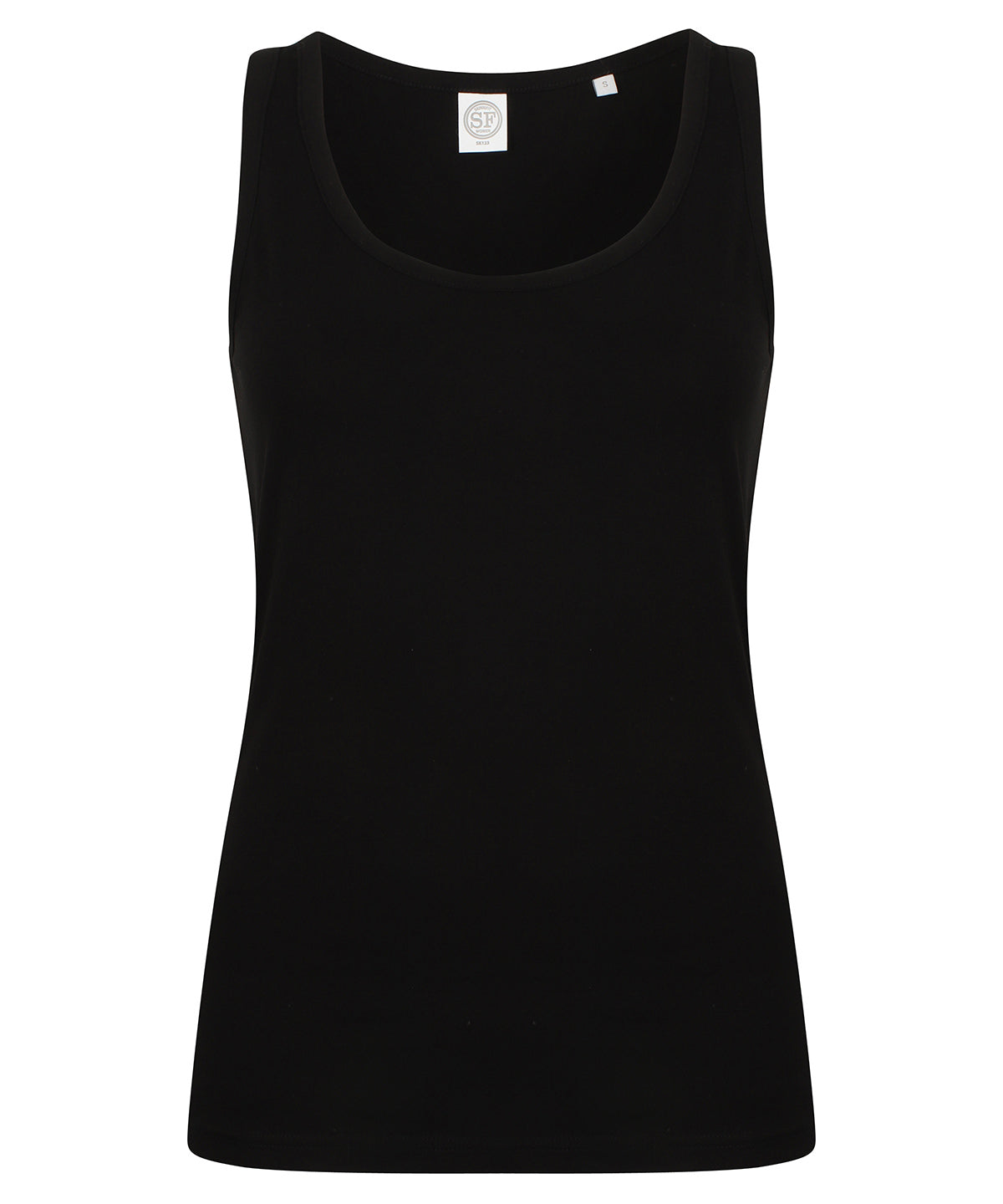 SF SK123 Women's feel good stretch vest in Black