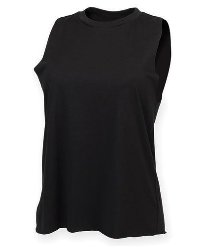 SF SK232 High neck vest in Black