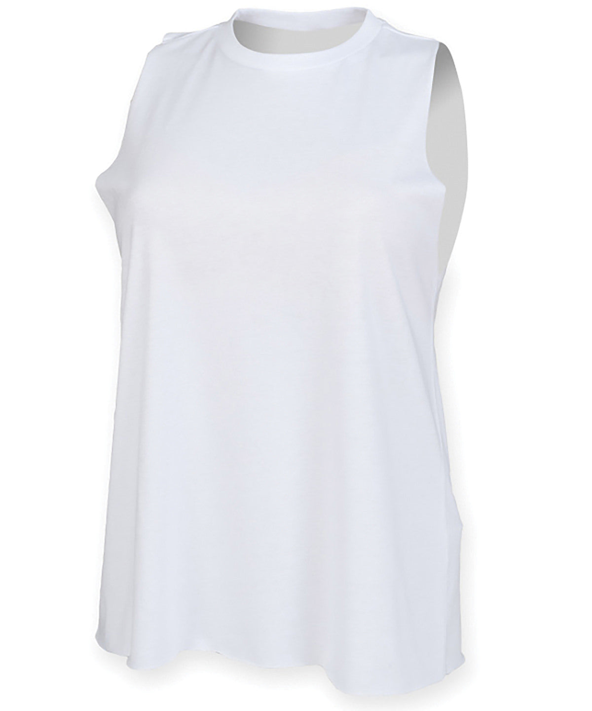 SF SK232 High neck vest in White