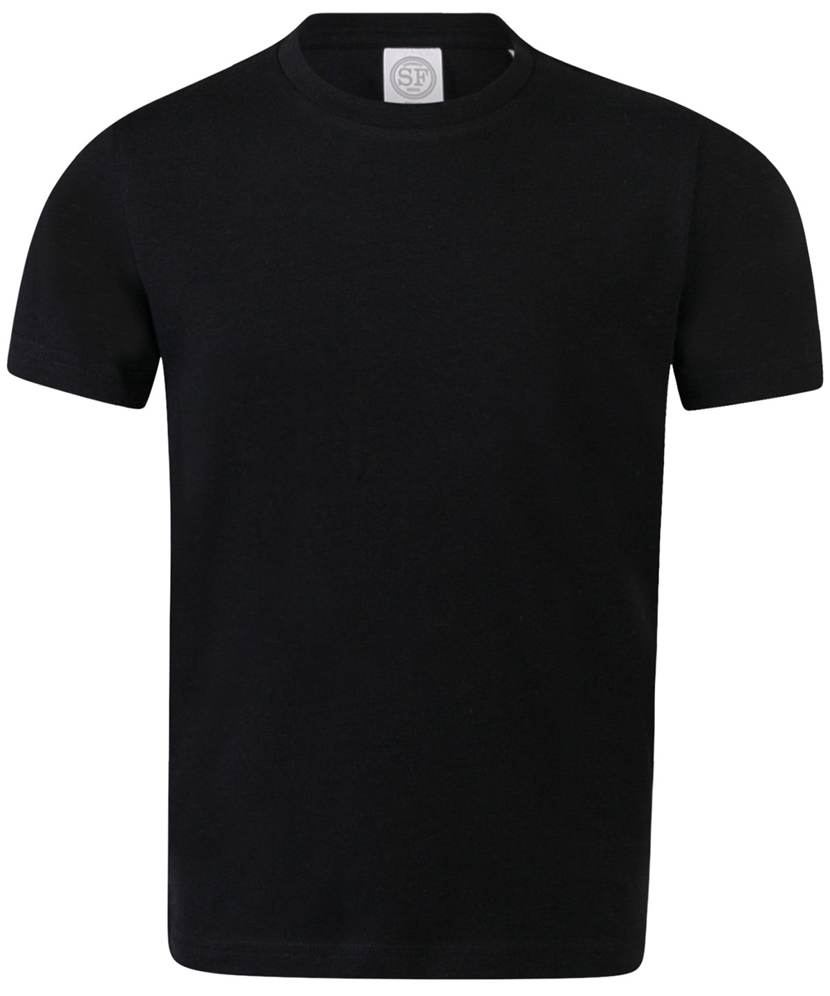 SF SM121 Kids feel-good stretch T in Black