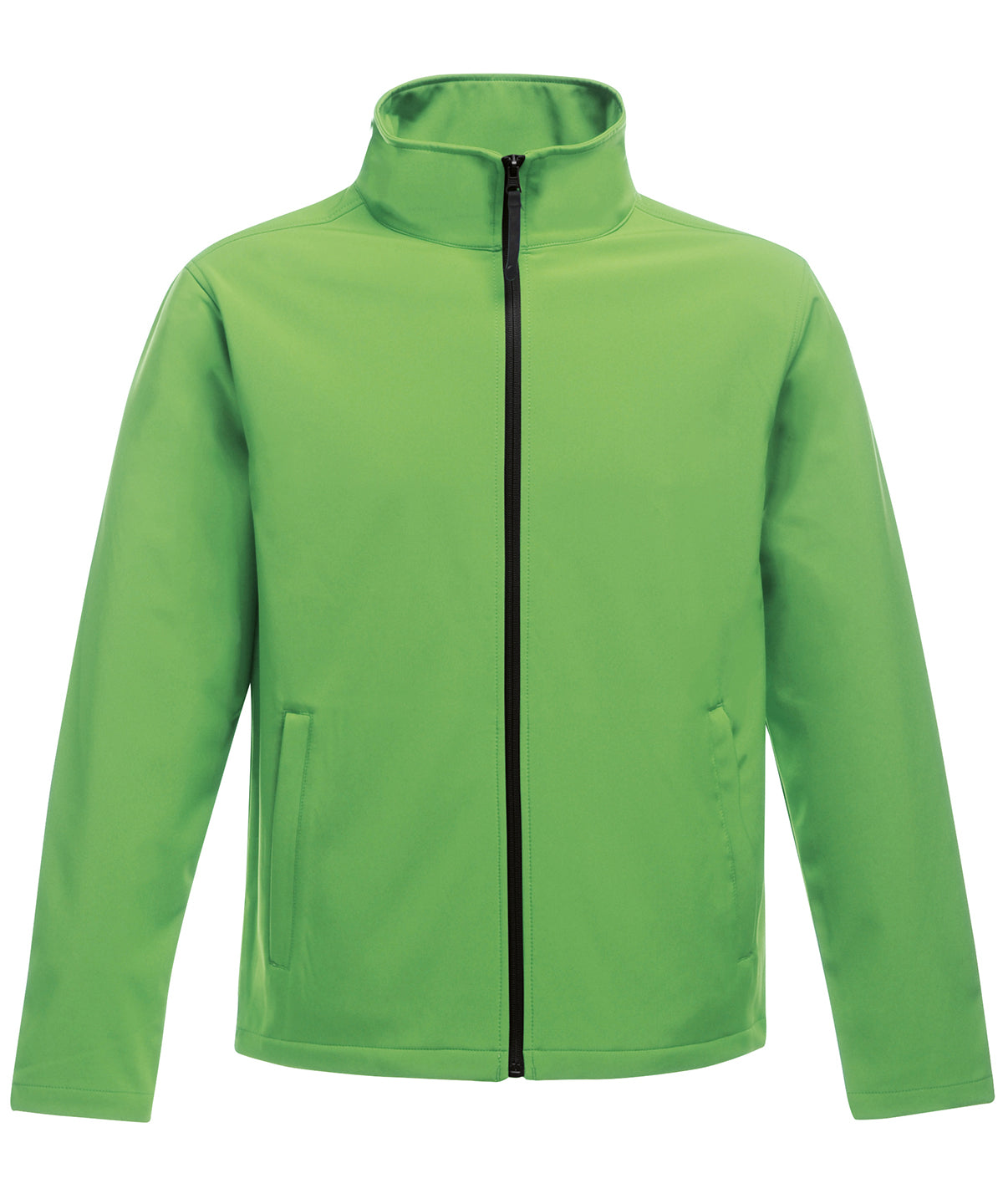 Regatta Professional SN130 Ablaze printable softshell in Extreme Green/Black