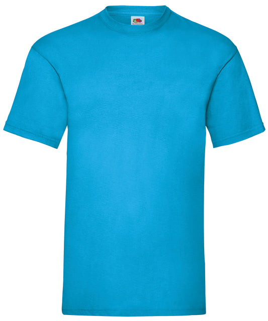 Fruit of the Loom SS030 Valueweight T in Azure Blue