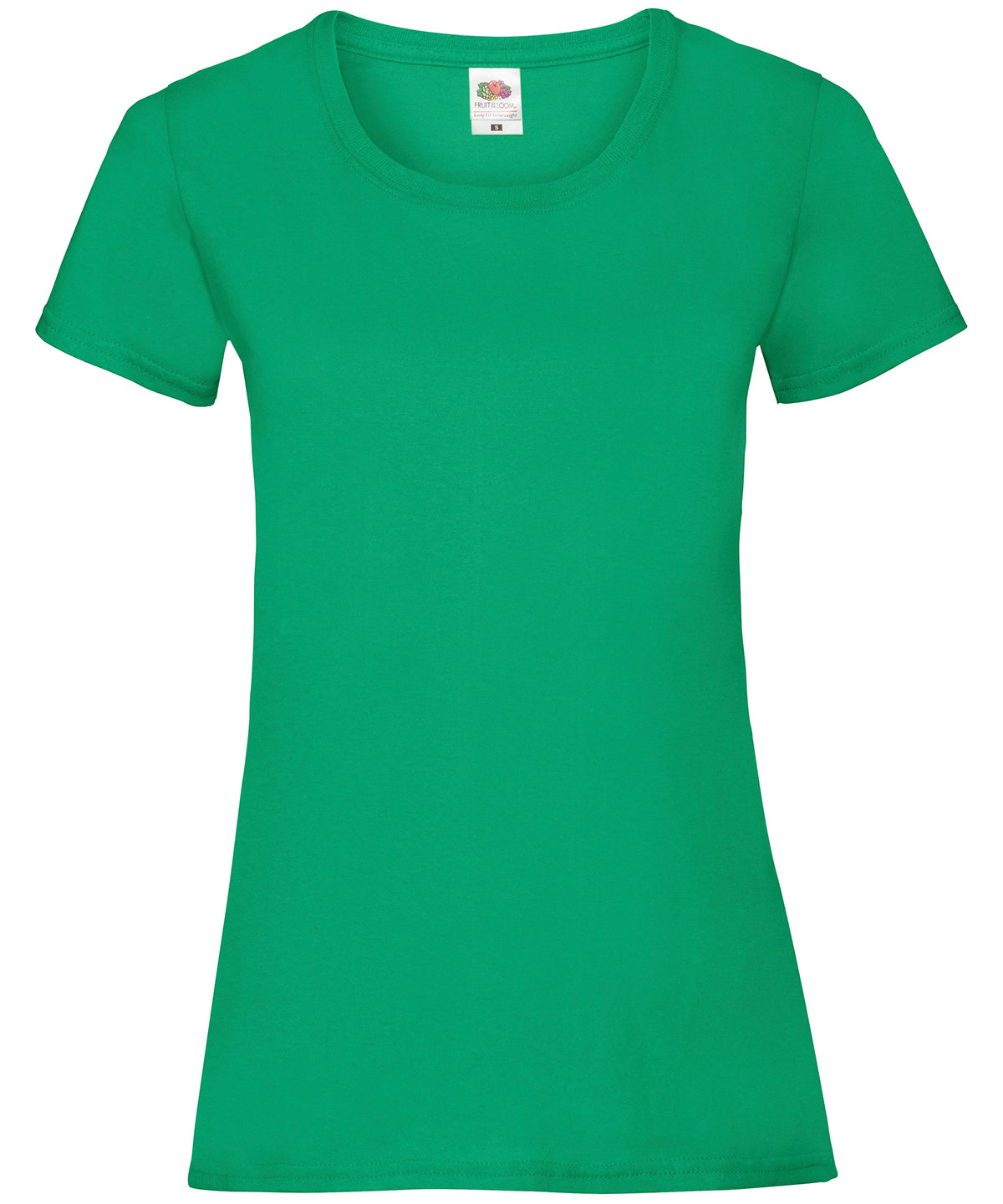 Fruit of the Loom SS050 Women's valueweight T in Kelly Green