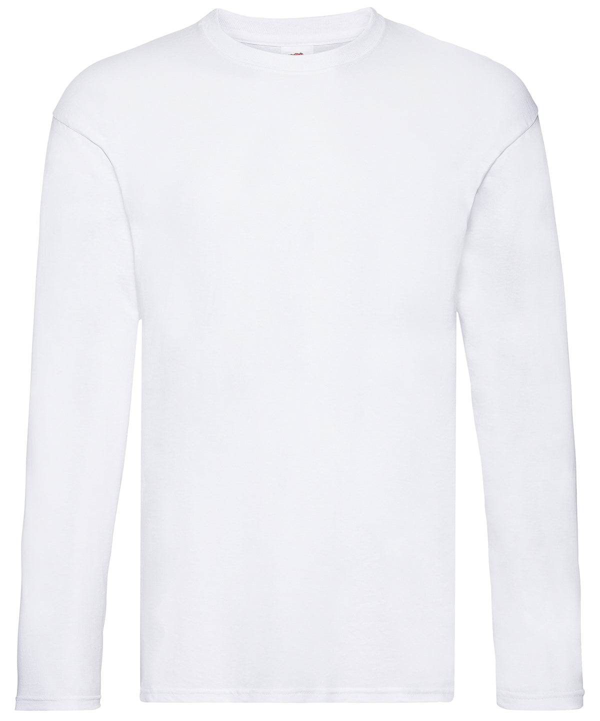 Fruit of the Loom SS069 Original long sleeve T in White*