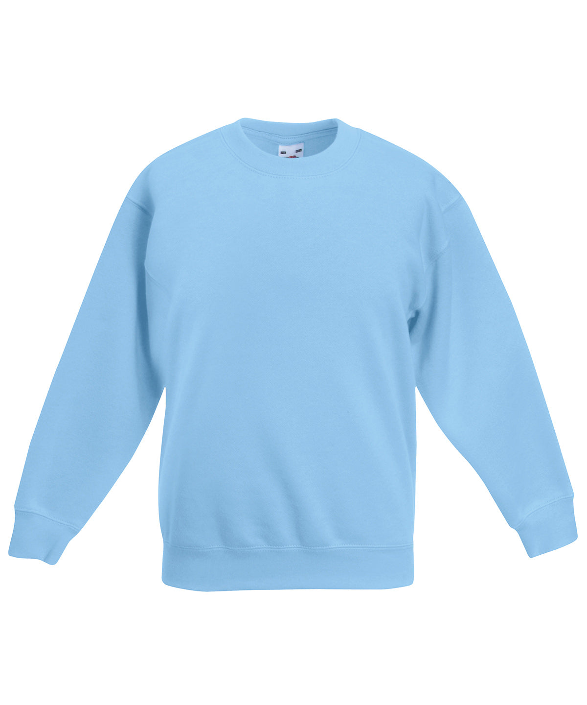 Fruit of the Loom SS201 Kids classic set-in sweatshirt in Sky Blue