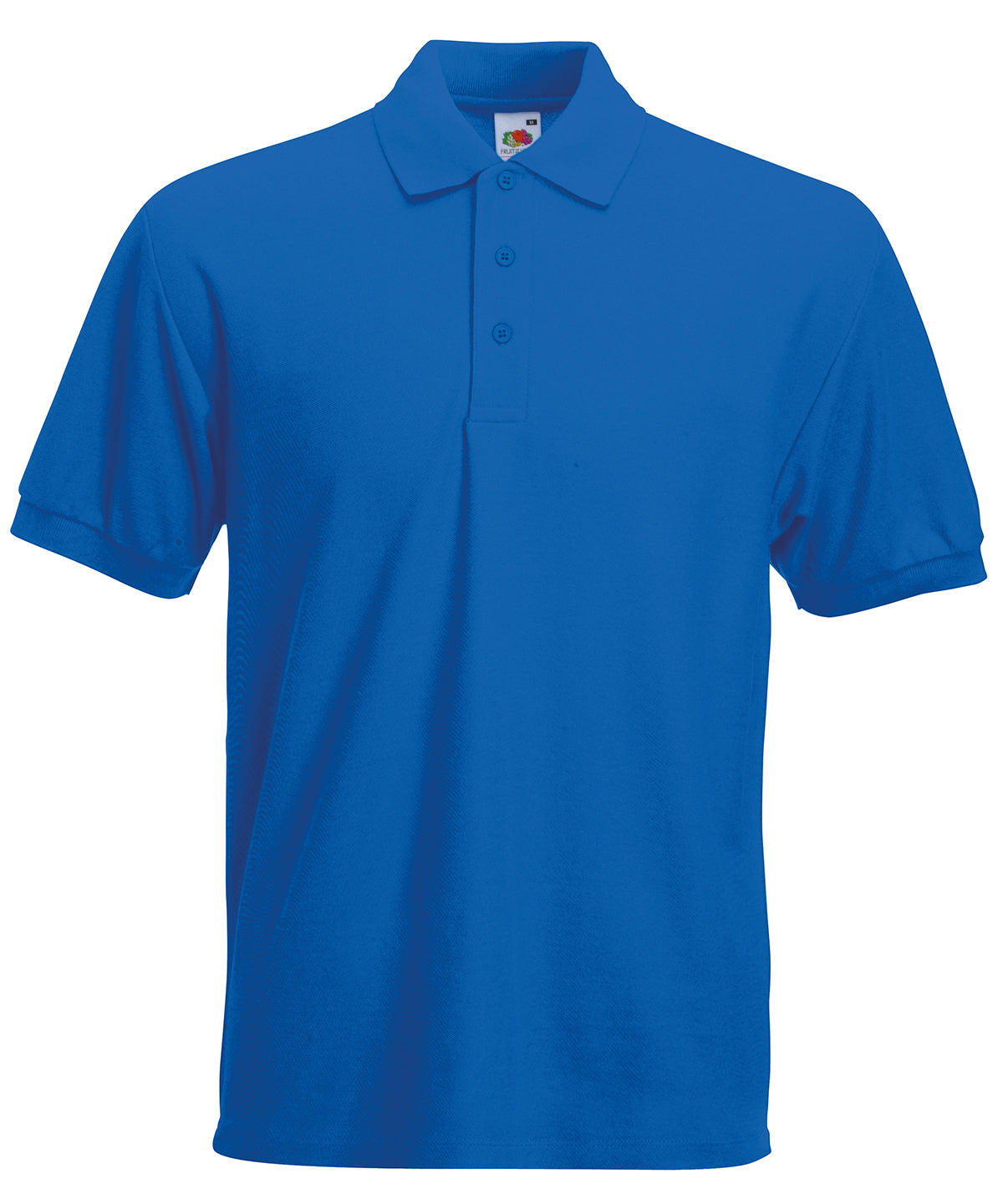 Fruit of the Loom SS204 Heavyweight 65/35 polo in Royal Blue