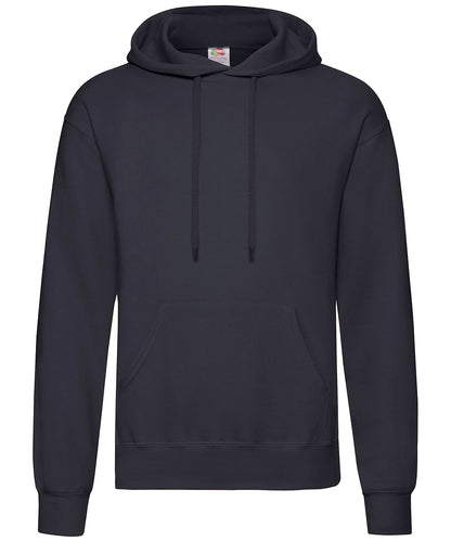 Fruit of the Loom SS224 Classic 80/20 hooded sweatshirt in Deep Navy*†△