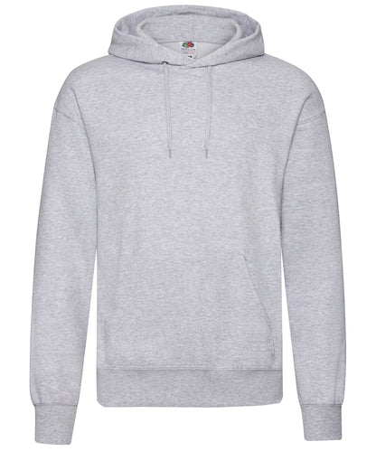 Fruit of the Loom SS224 Classic 80/20 hooded sweatshirt in Heather Grey*†△