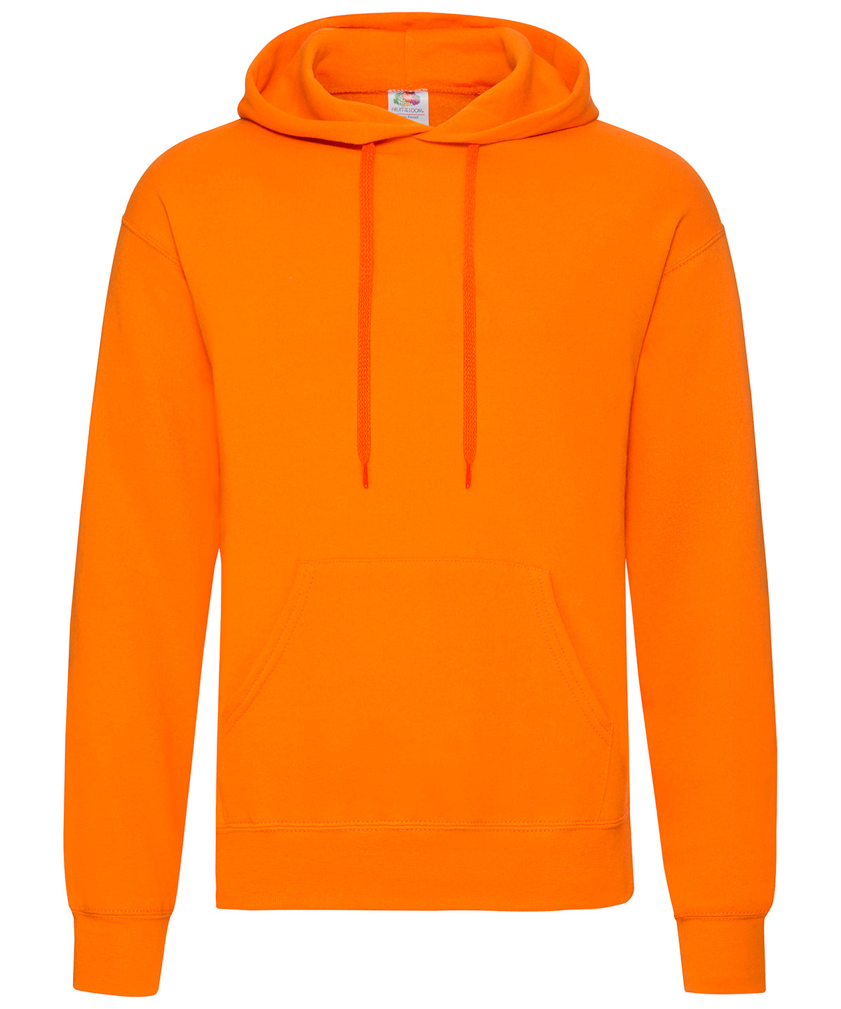 Fruit of the Loom SS224 Classic 80/20 hooded sweatshirt in Orange