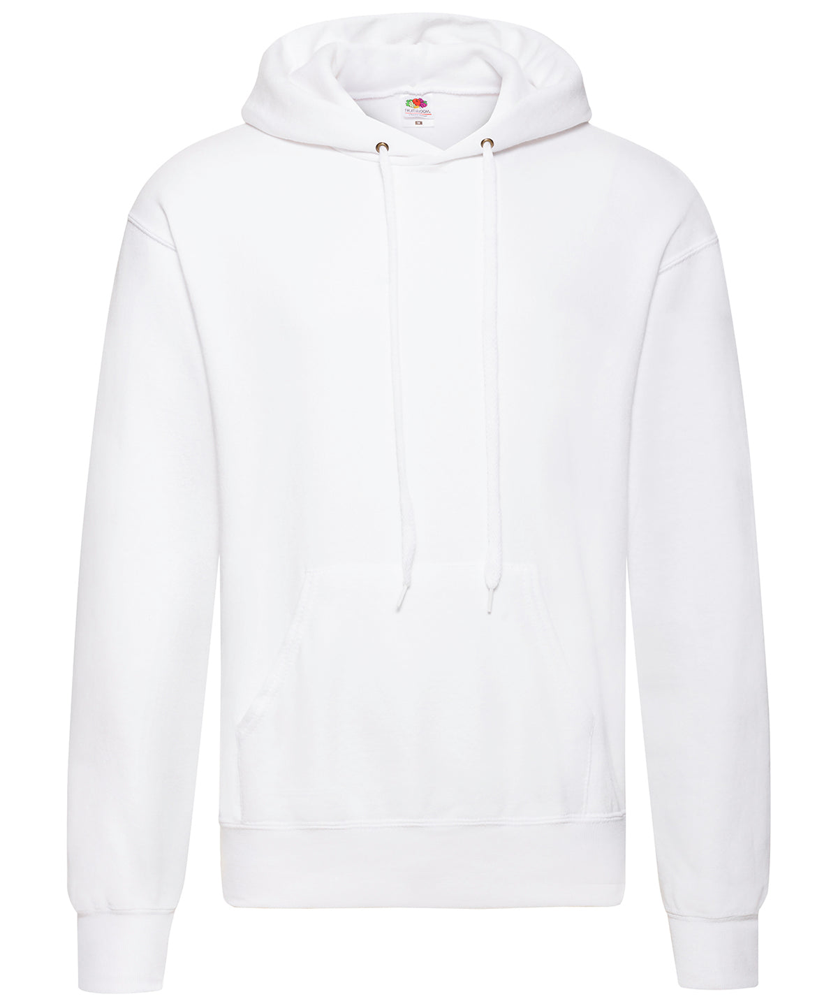 Fruit of the Loom SS224 Classic 80/20 hooded sweatshirt in White*†