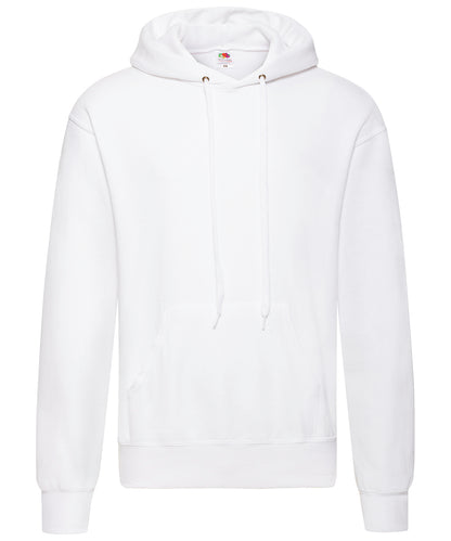 Fruit of the Loom SS224 Classic 80/20 hooded sweatshirt in White*†