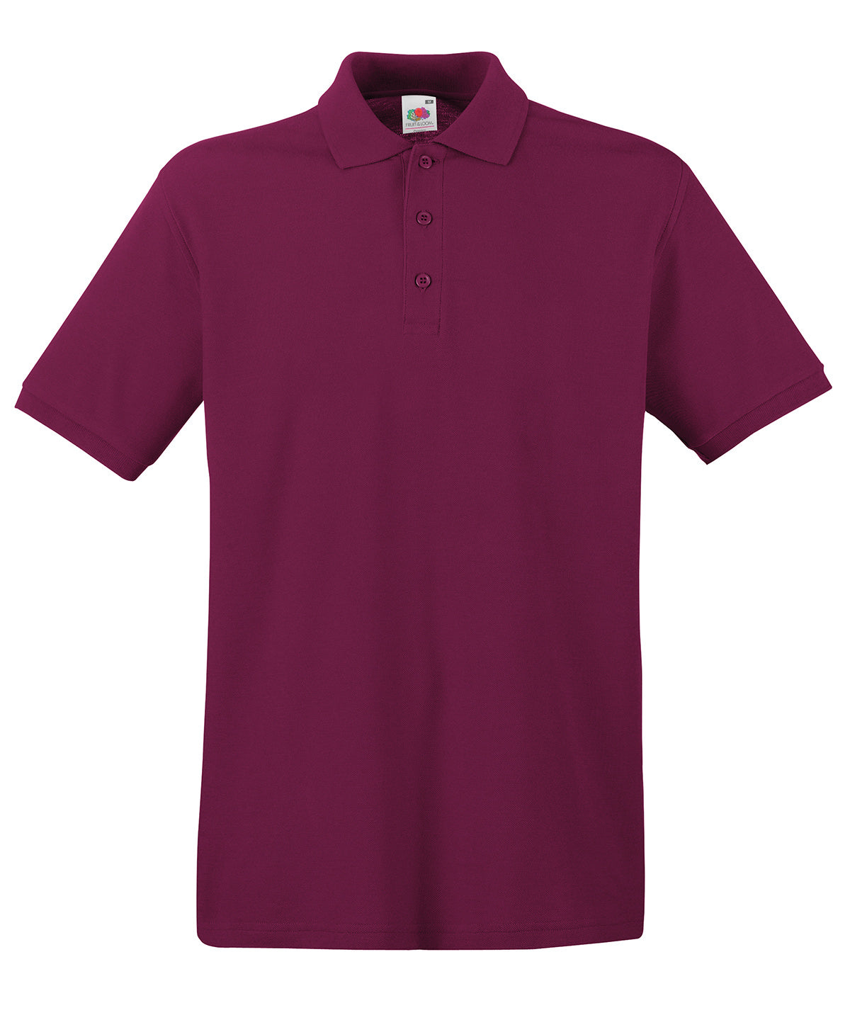 Fruit of the Loom SS255 Premium polo in Burgundy
