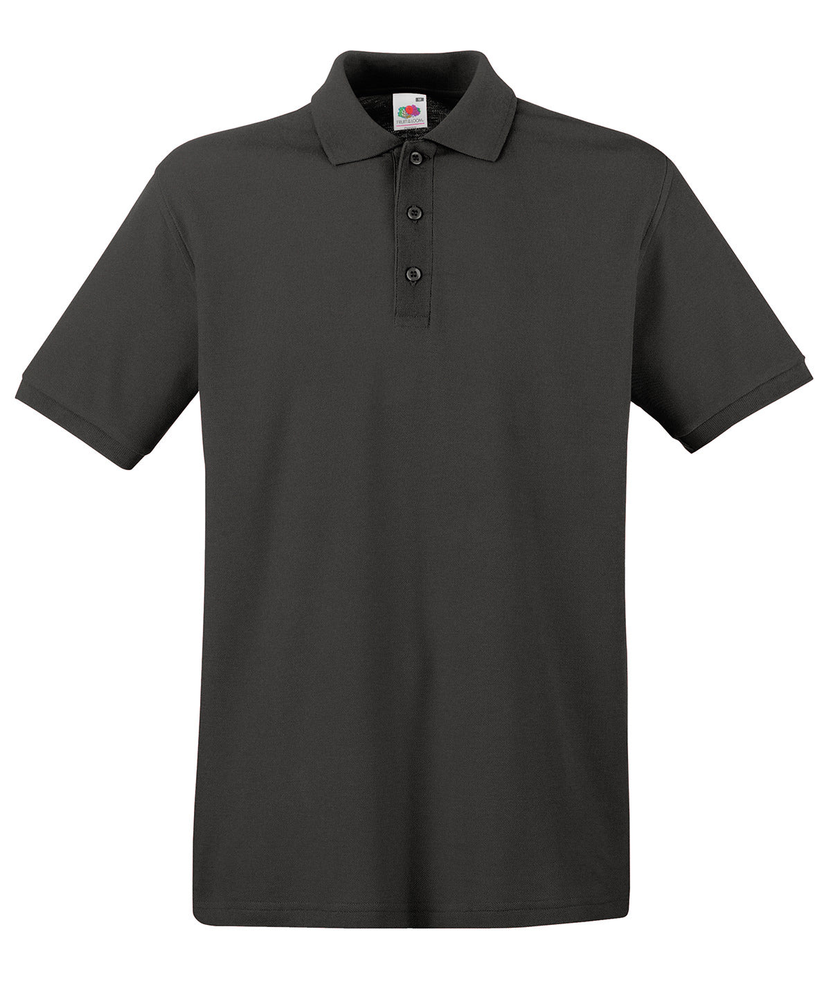Fruit of the Loom SS255 Premium polo in Light Graphite