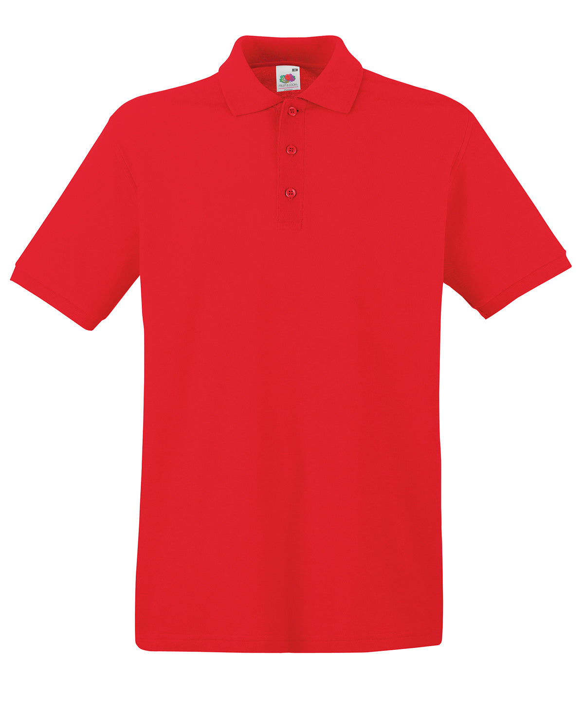 Fruit of the Loom SS255 Premium polo in Red