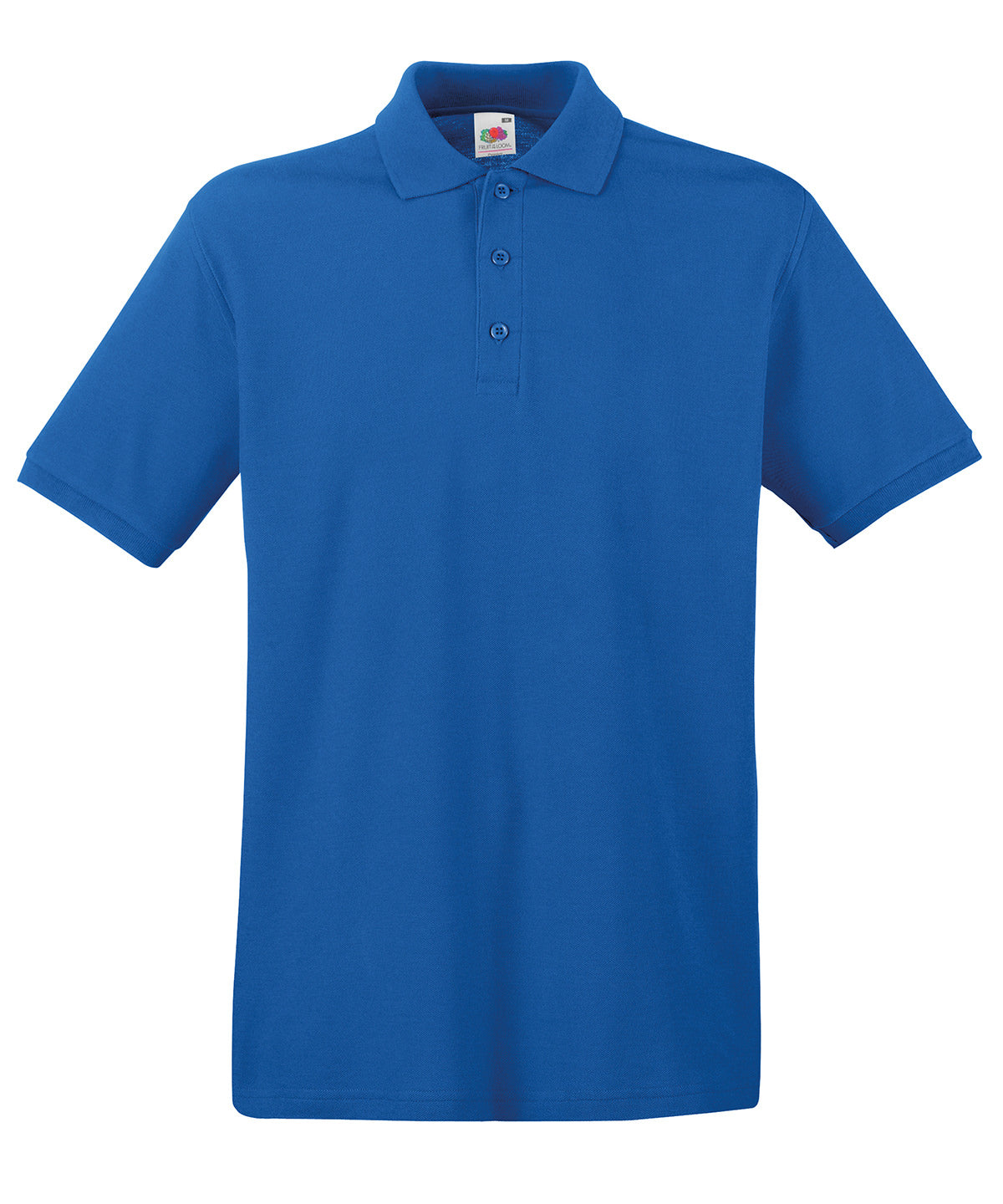 Fruit of the Loom SS255 Premium polo in Royal Blue