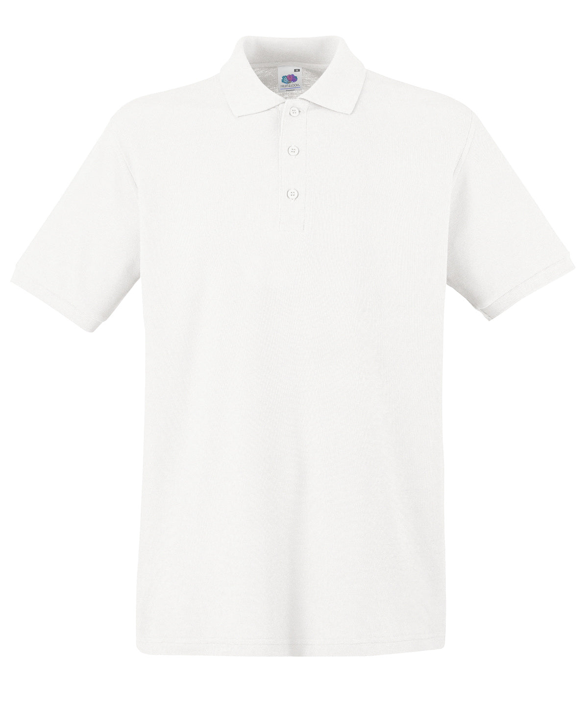 Fruit of the Loom SS255 Premium polo in White