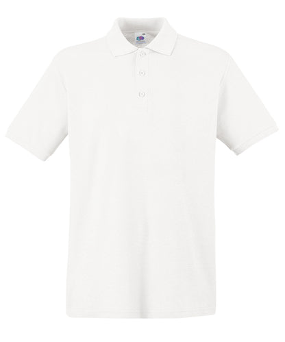 Fruit of the Loom SS255 Premium polo in White