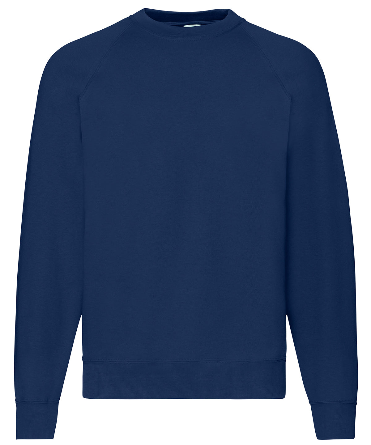 Fruit of the Loom SS270 Classic 80/20 raglan sweatshirt in Navy*†
