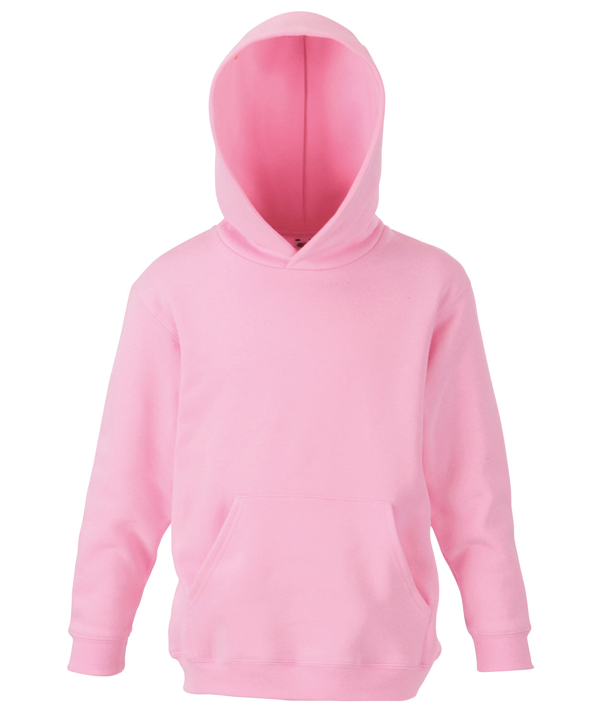 Fruit of the Loom SS273 Kids classic hooded sweatshirt in Light Pink