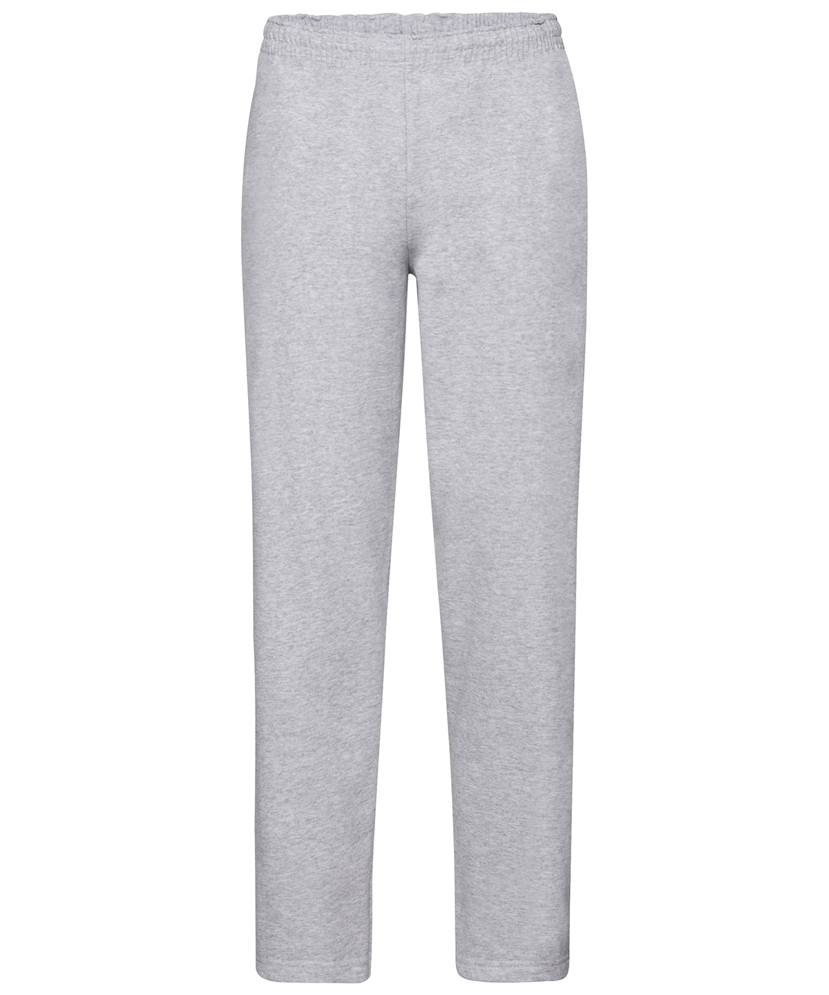 Fruit of the Loom SS324 Classic 80/20 open leg sweatpants in Heather Grey*