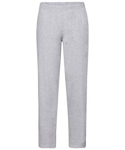 Fruit of the Loom SS324 Classic 80/20 open leg sweatpants in Heather Grey*