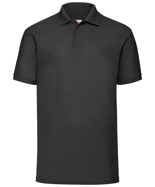 Fruit of the Loom SS402 65/35 Polo in Black*
