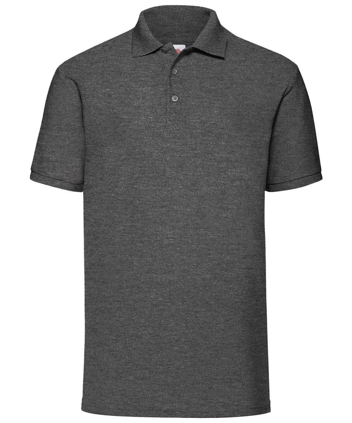 Fruit of the Loom SS402 65/35 Polo in Dark Heather Grey