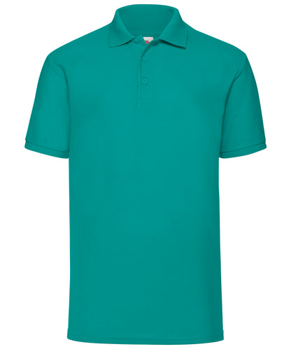 Fruit of the Loom SS402 65/35 Polo in Emerald