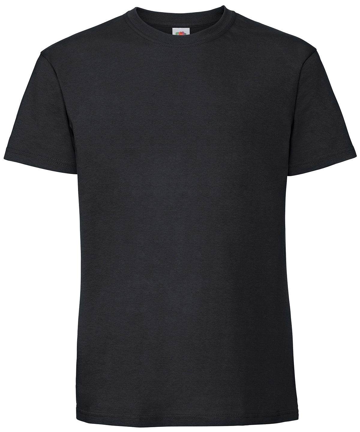 Fruit of the Loom SS422 Iconic 195 ringspun premium T in Black*