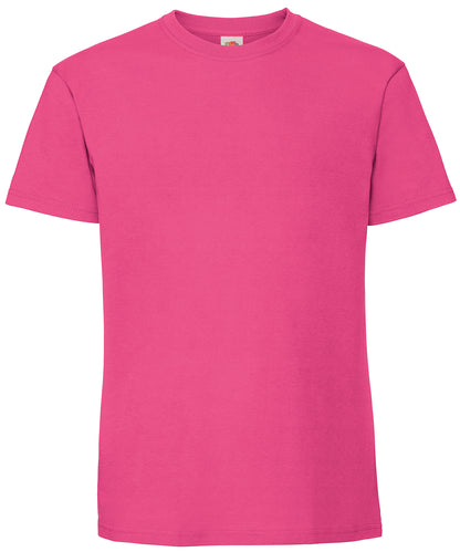 Fruit of the Loom SS422 Iconic 195 ringspun premium T in Fuchsia
