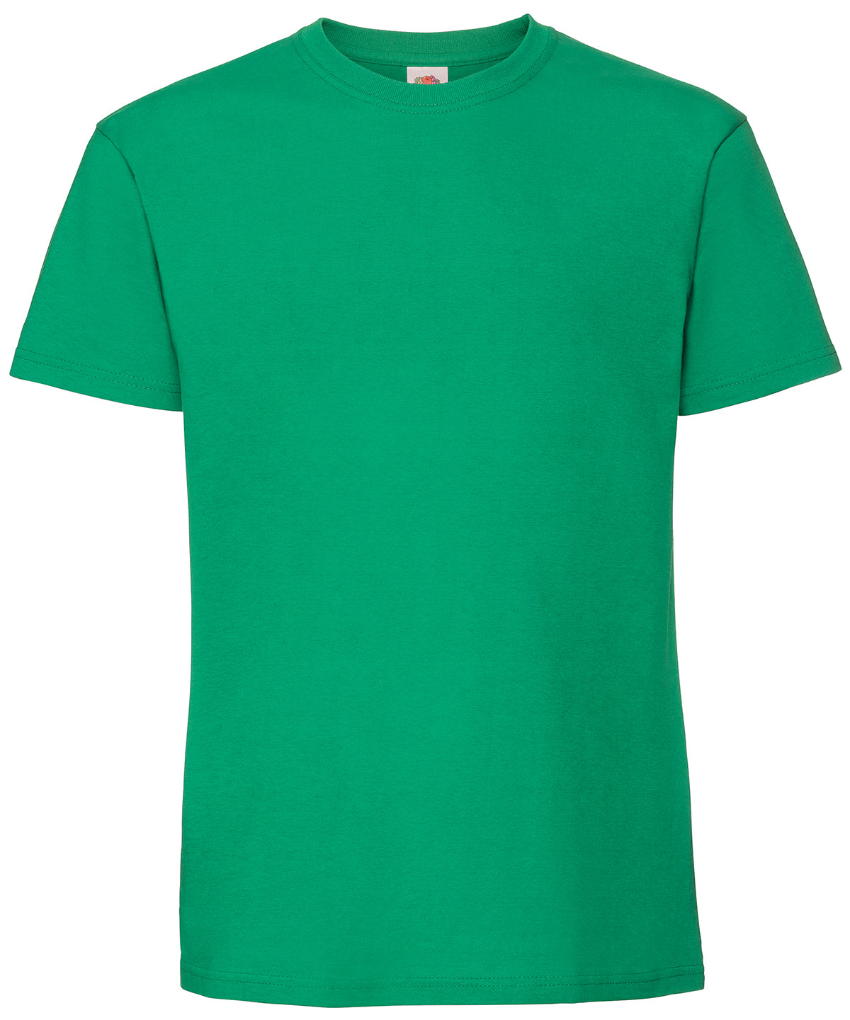 Fruit of the Loom SS422 Iconic 195 ringspun premium T in Kelly Green