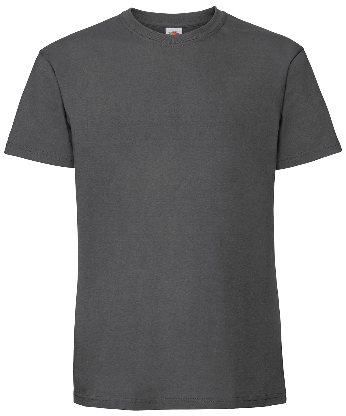 Fruit of the Loom SS422 Iconic 195 ringspun premium T in Light Graphite