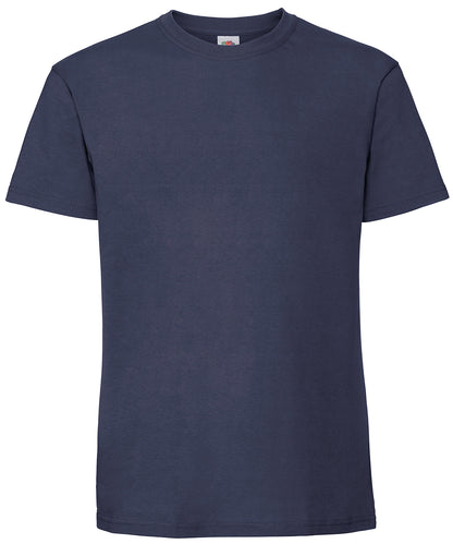 Fruit of the Loom SS422 Iconic 195 ringspun premium T in Navy*
