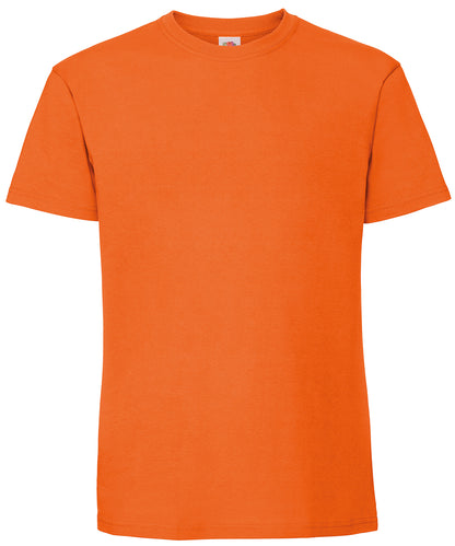 Fruit of the Loom SS422 Iconic 195 ringspun premium T in Orange