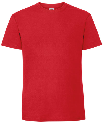 Fruit of the Loom SS422 Iconic 195 ringspun premium T in Red