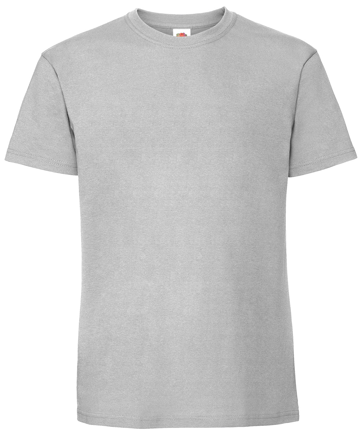 Fruit of the Loom SS422 Iconic 195 ringspun premium T in Zinc