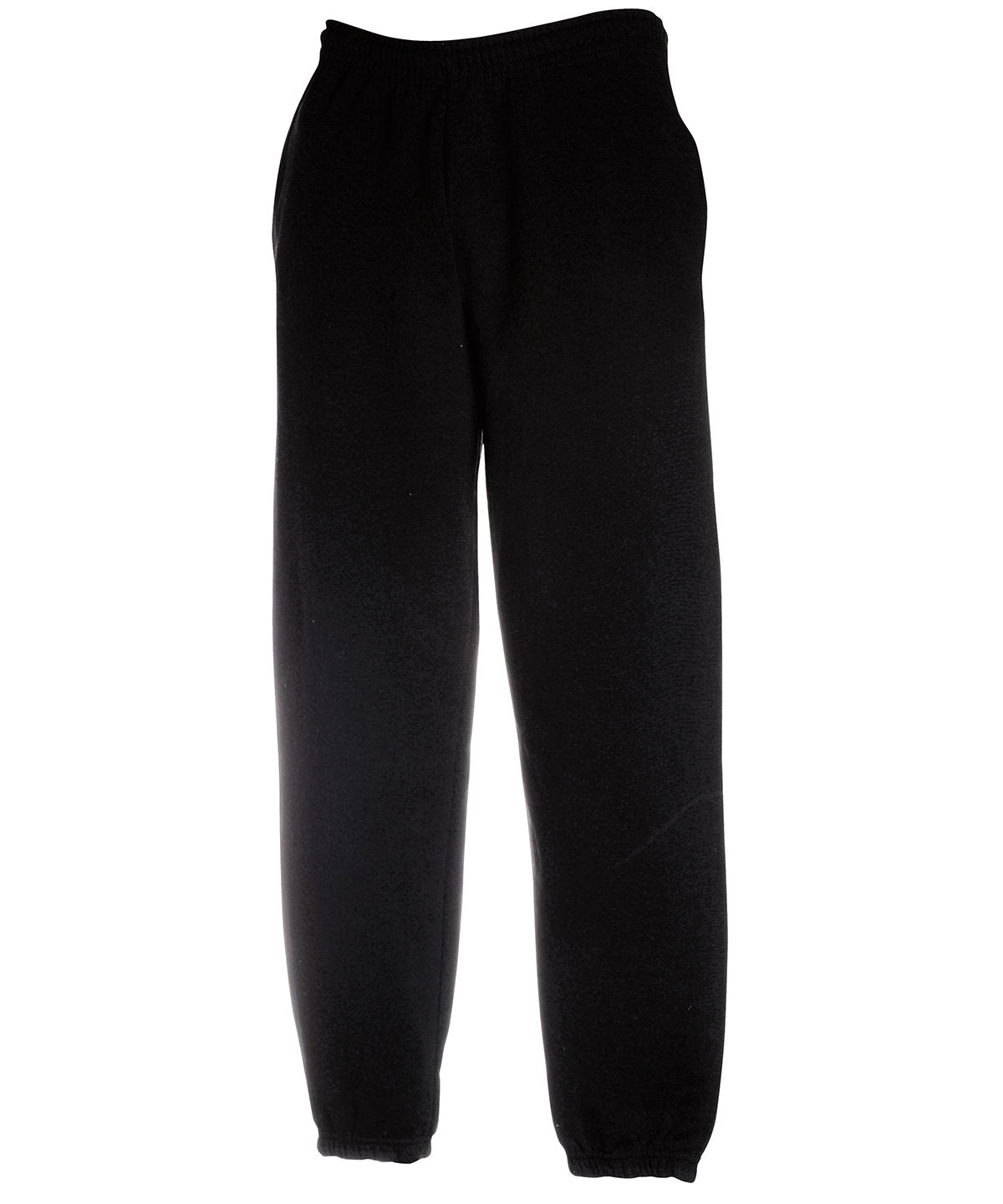 Fruit of the Loom SS805 Premium 70/30 elasticated sweatpants in Black