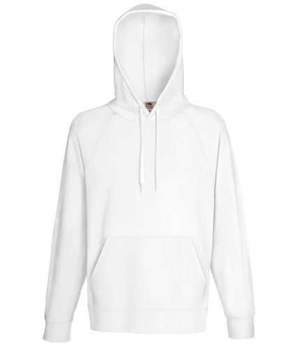 Fruit of the Loom SS925 Lightweight hooded sweatshirt in White