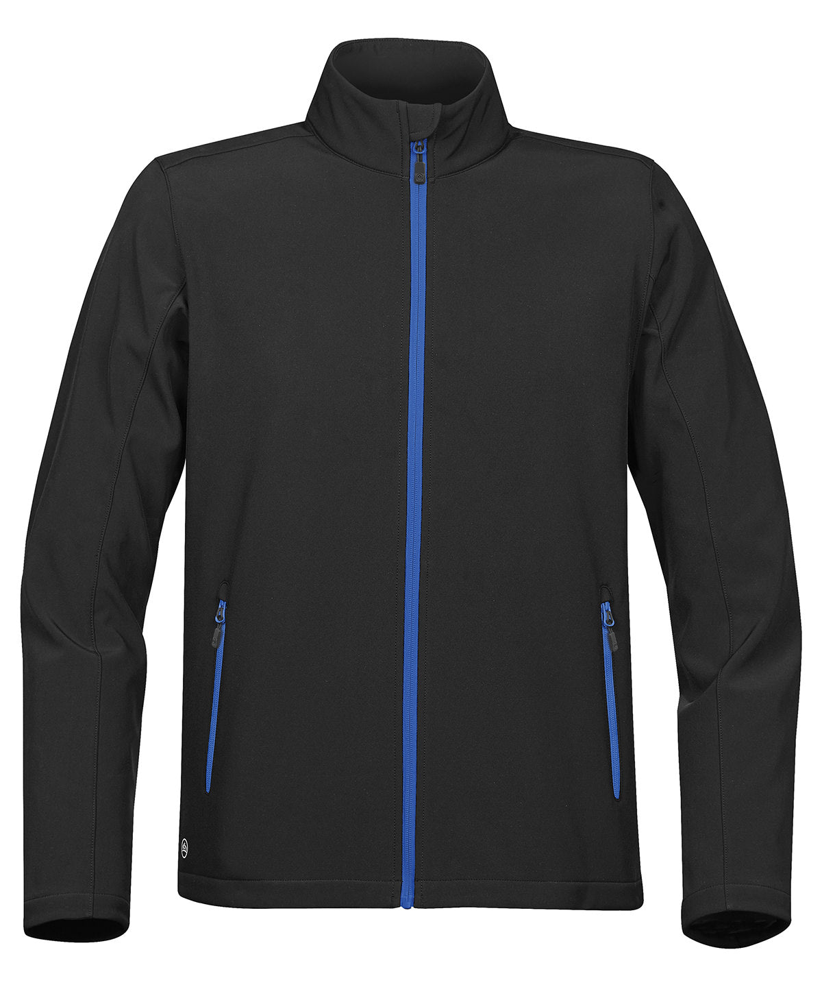 Stormtech ST171 Orbiter softshell in Black/Azure*