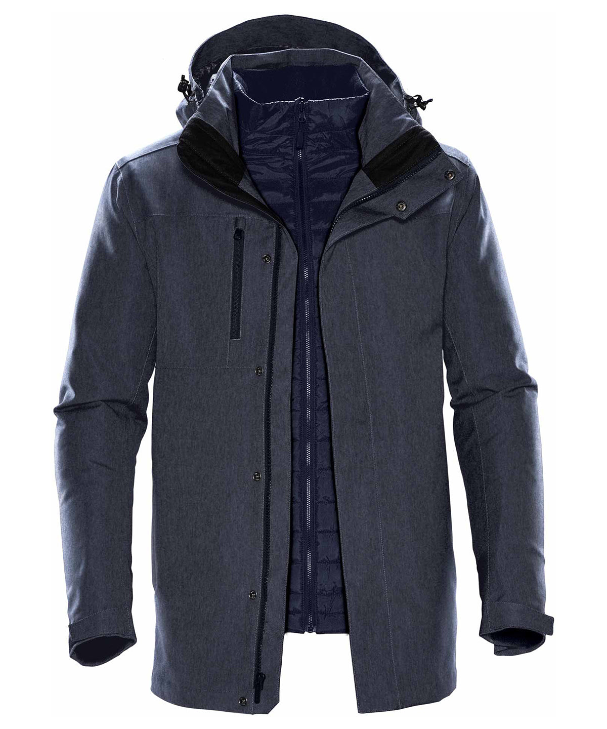 Stormtech ST176 Avalante system jacket in Navy Twill