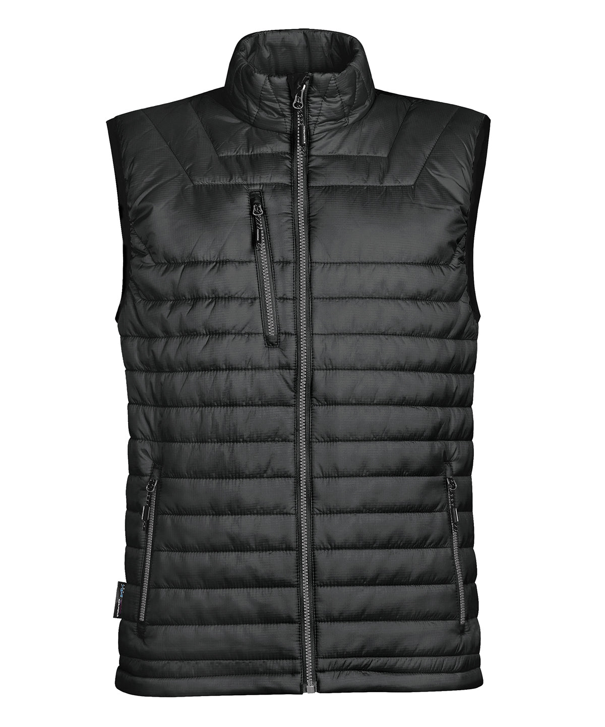 Stormtech ST805 Gravity thermal vest in Black/Charcoal*