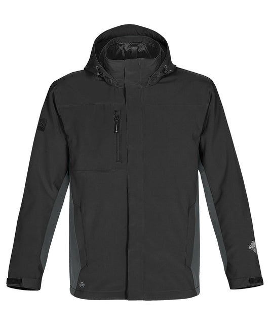 Stormtech ST948 Atmosphere 3-in-1 jacket in Black/Granite