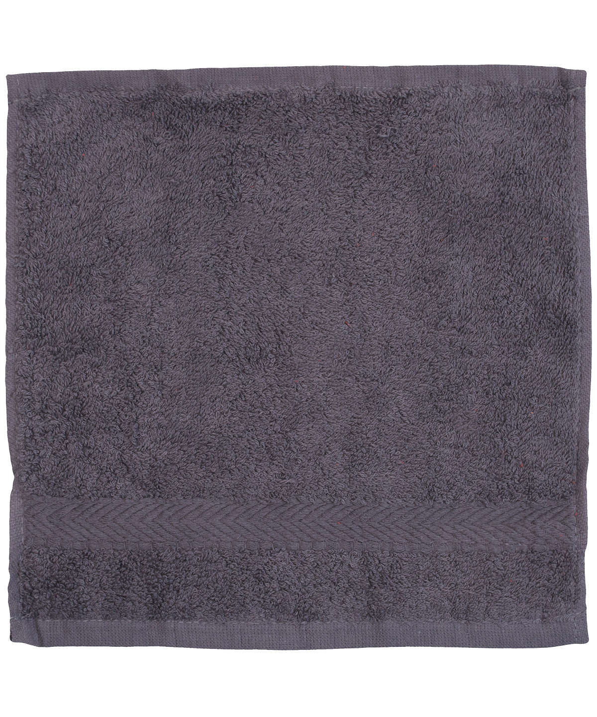 Towel City TC001 Luxury range face cloth in Steel Grey