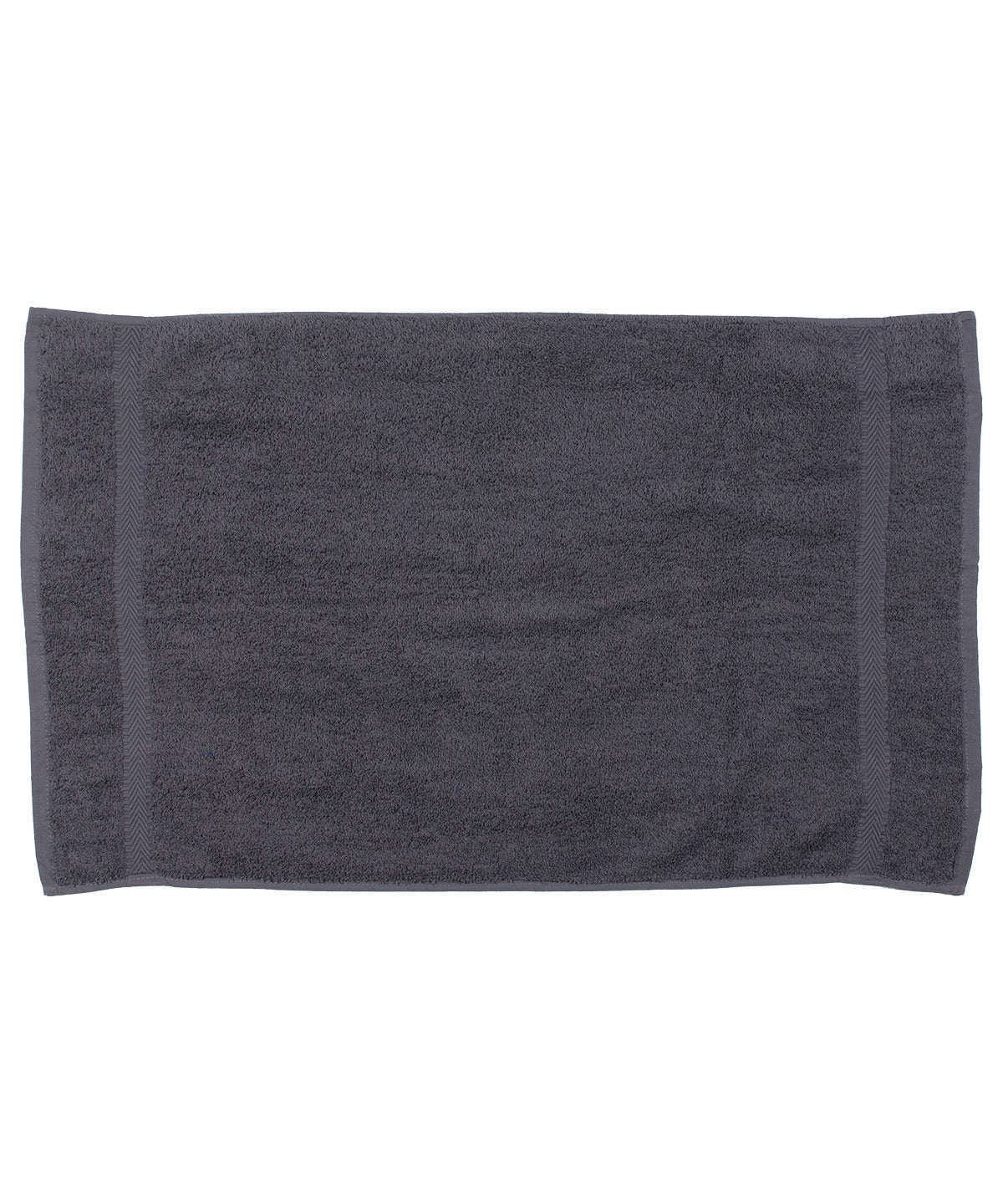 Towel City TC003 Luxury range hand towel in Steel Grey