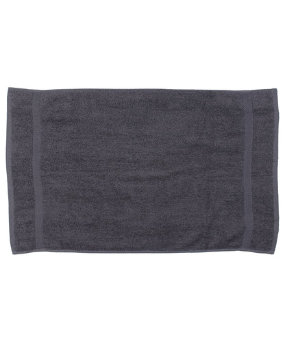 Towel City TC003 Luxury range hand towel in Steel Grey