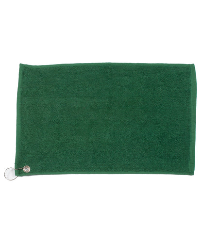 Towel City TC013 Luxury range golf towel in Forest